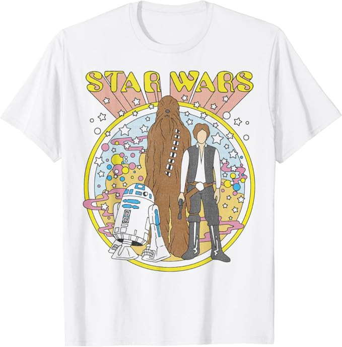 Star Wars Vintage Psych Rebels T-Shirt | Amazon (US)