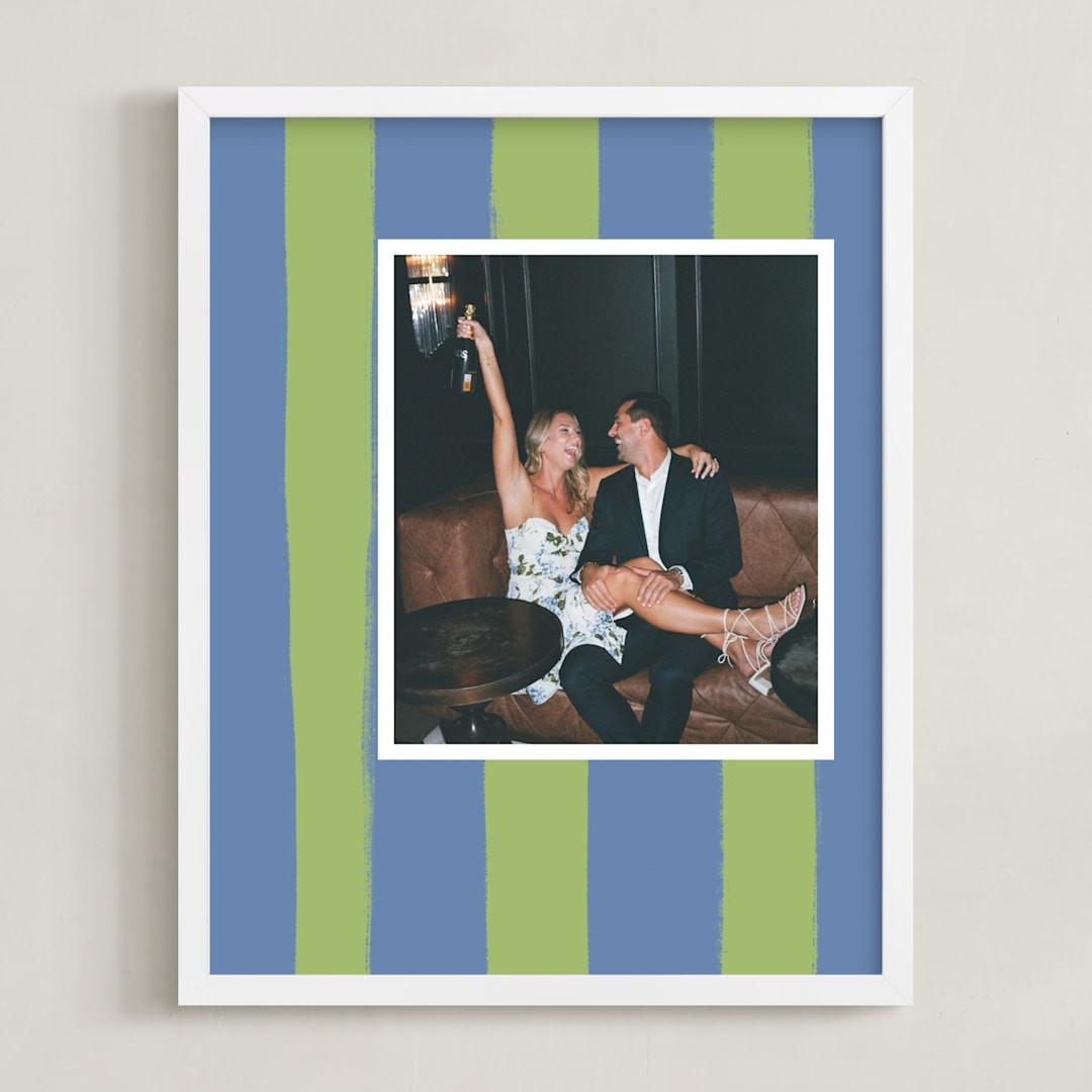 Striped Mat: Framed Photo | Minted