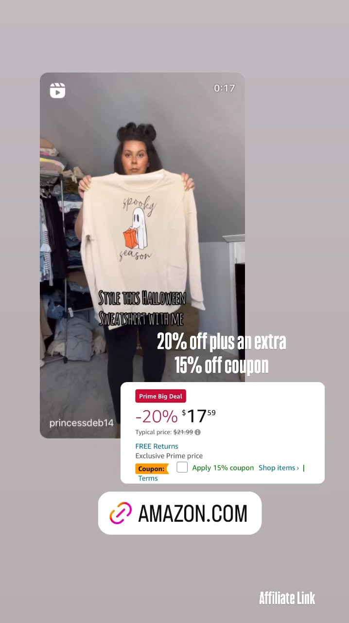 20% off plus an extra 15% off clip in coupon!

#LTKSaleAlert #LTKHalloween #LTKxPrimeDay