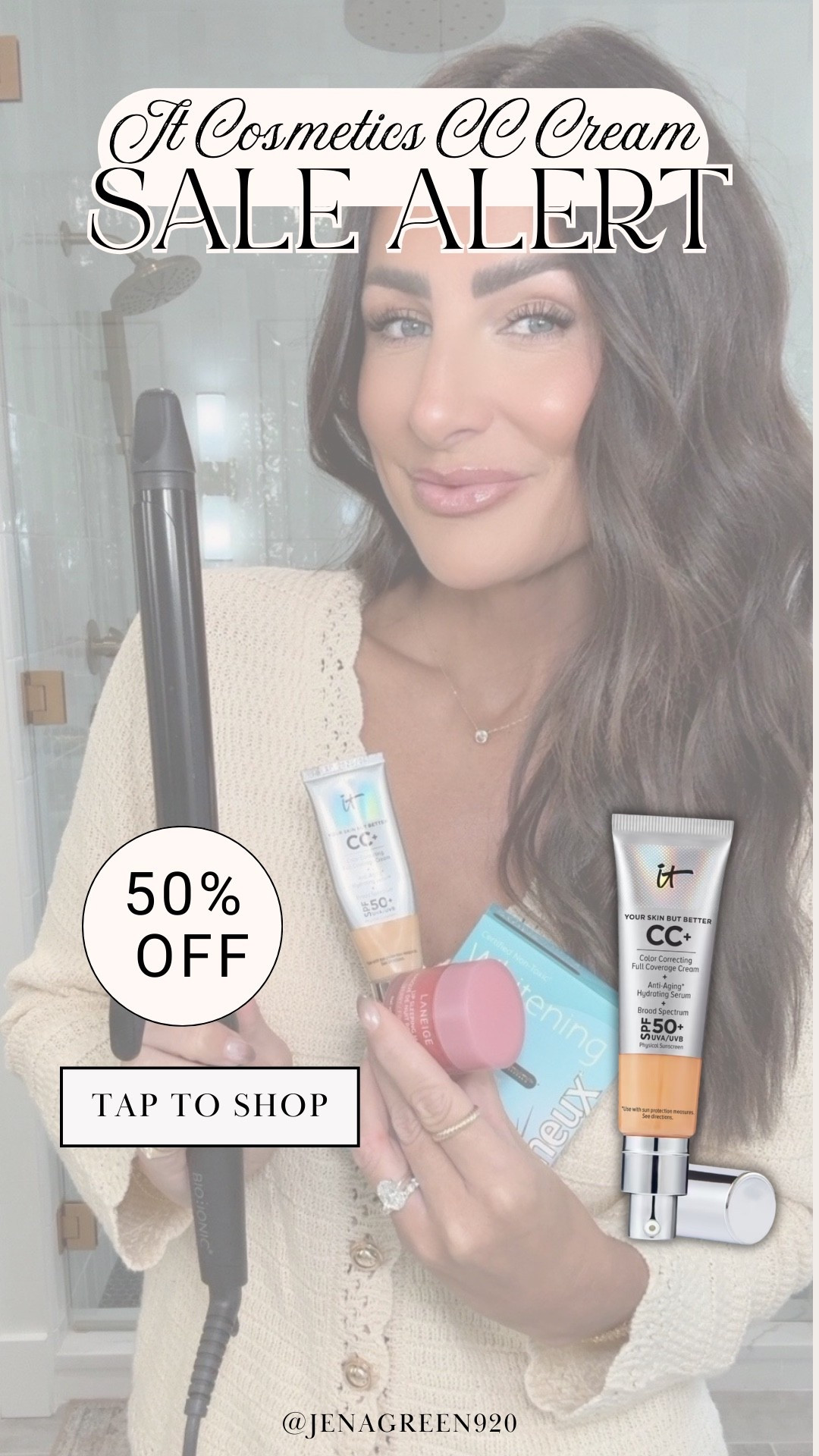 50% off today only- shade medium tan

#LTKSaleAlert #LTKBeauty