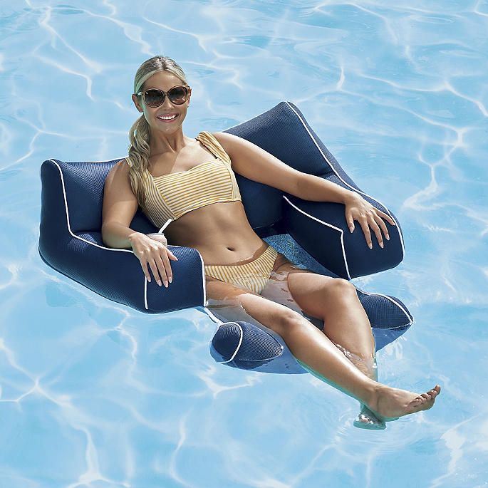 Floating Mesh Pool Chair | Frontgate | Frontgate