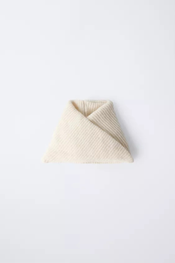 BASIC KNIT NECK WARMER | Zara US
