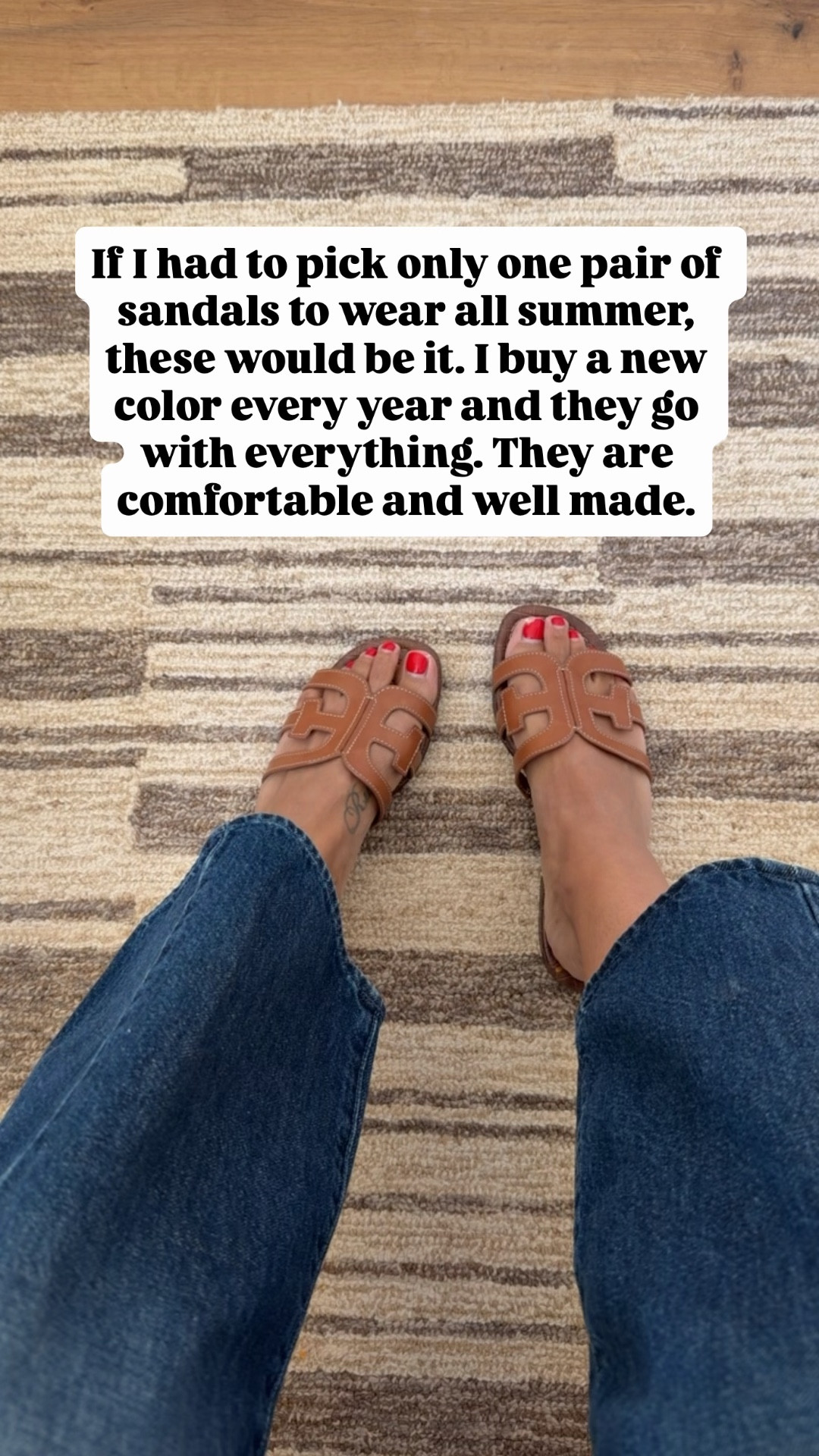 Love these sandals! I’m a 9.5/10 and do a 10 in them. 

#LTKSaleAlert #LTKootd #LTKOver40