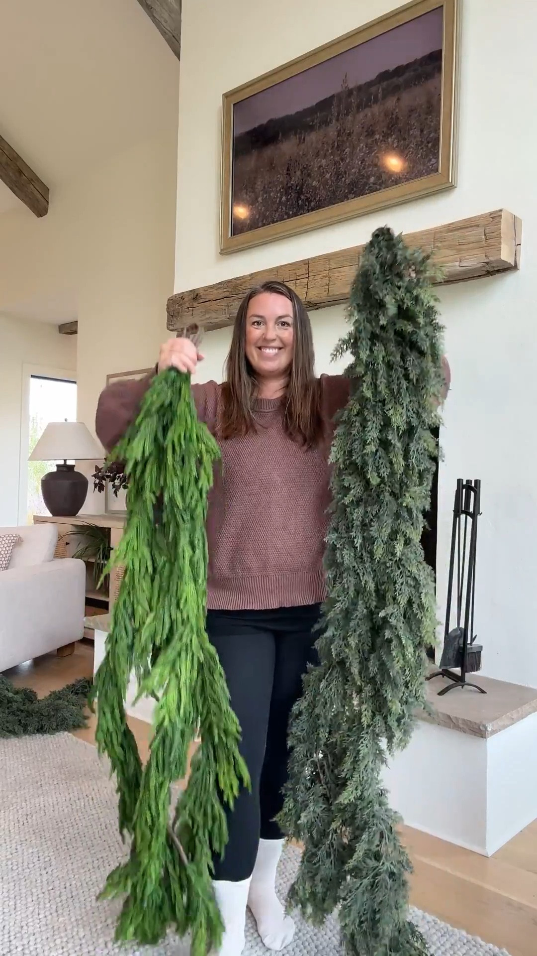 Norfolk line garland versus real touch garland. Both are perfect for decorating your mantel for Christmas! 

Christmas decor, Christmas tree, living room, holiday party, Christmas party, kitchen decor, Christmas table, Christmas garland, Ralph Lauren Christmas 

Linked below for easy shopping!

#LTKHome #LTKHoliday #LTKSeasonal