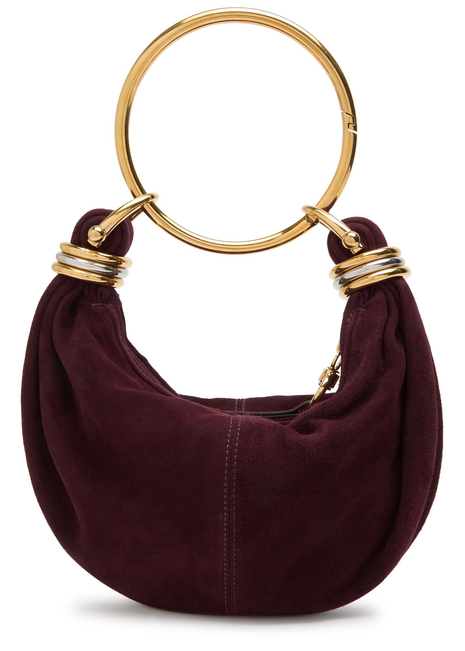 Bracelet suede top handle bag | Harvey Nichols