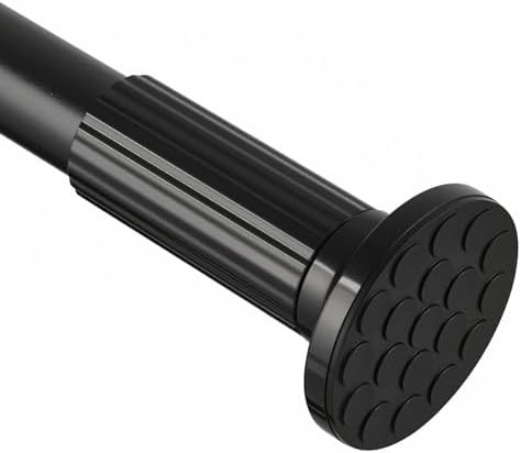 ZOCONE Tension Curtain Rod 51-168 In(4.25-14 Ft), Outdoor Curtain Rod No Drilling for Patio Windo... | Amazon (US)