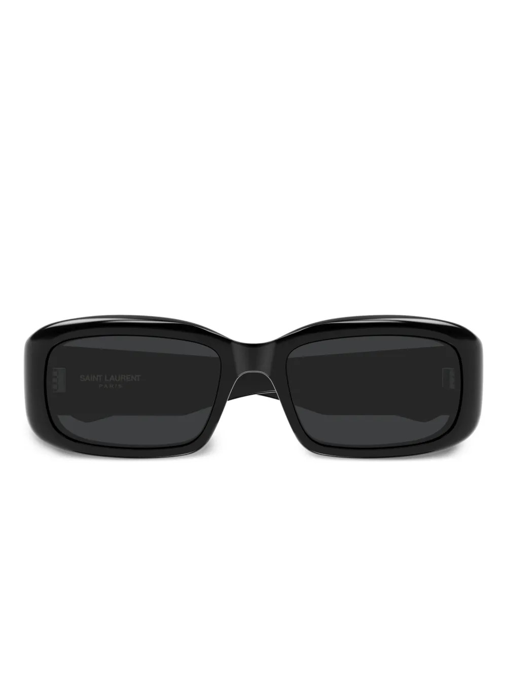 Saint Laurent Eyewear rectangle-frame Sunglasses | Black | FARFETCH | Farfetch Global