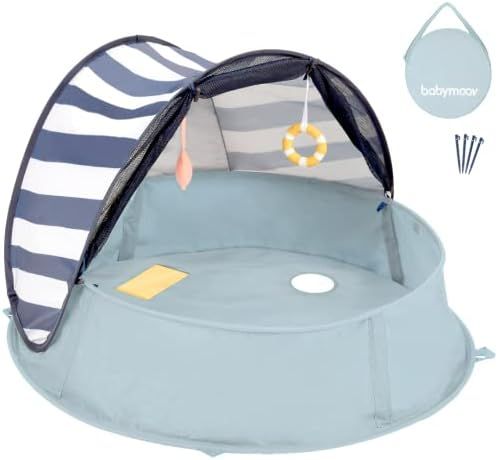 Babymoov Aquani Tent & Pool | 3 in 1 Pop Up Tent, Kiddie Pool and Play Yard (Summer 2022 Essentia... | Amazon (US)