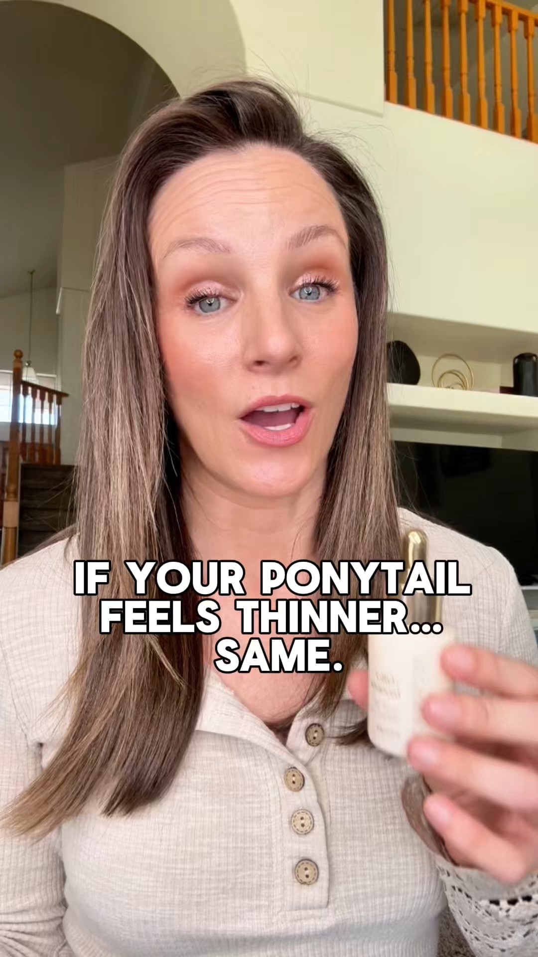 I started using Vegamour’s GRO+ Advanced Hair Serum to support fullness and reduce visible thinning. It’s lightweight, non-greasy, and uses plant exosomes plus liposomal delivery to get actives deeper into the scalp. A daily serum designed to improve density with consistent use.

#vegamour #hairserum #hairgrowth #thinninghair 

#LTKBeauty #LTKOver40