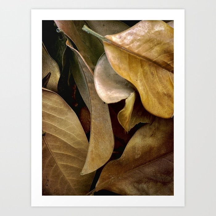 Fall Leaves Art Print by DebbAlba | Society6