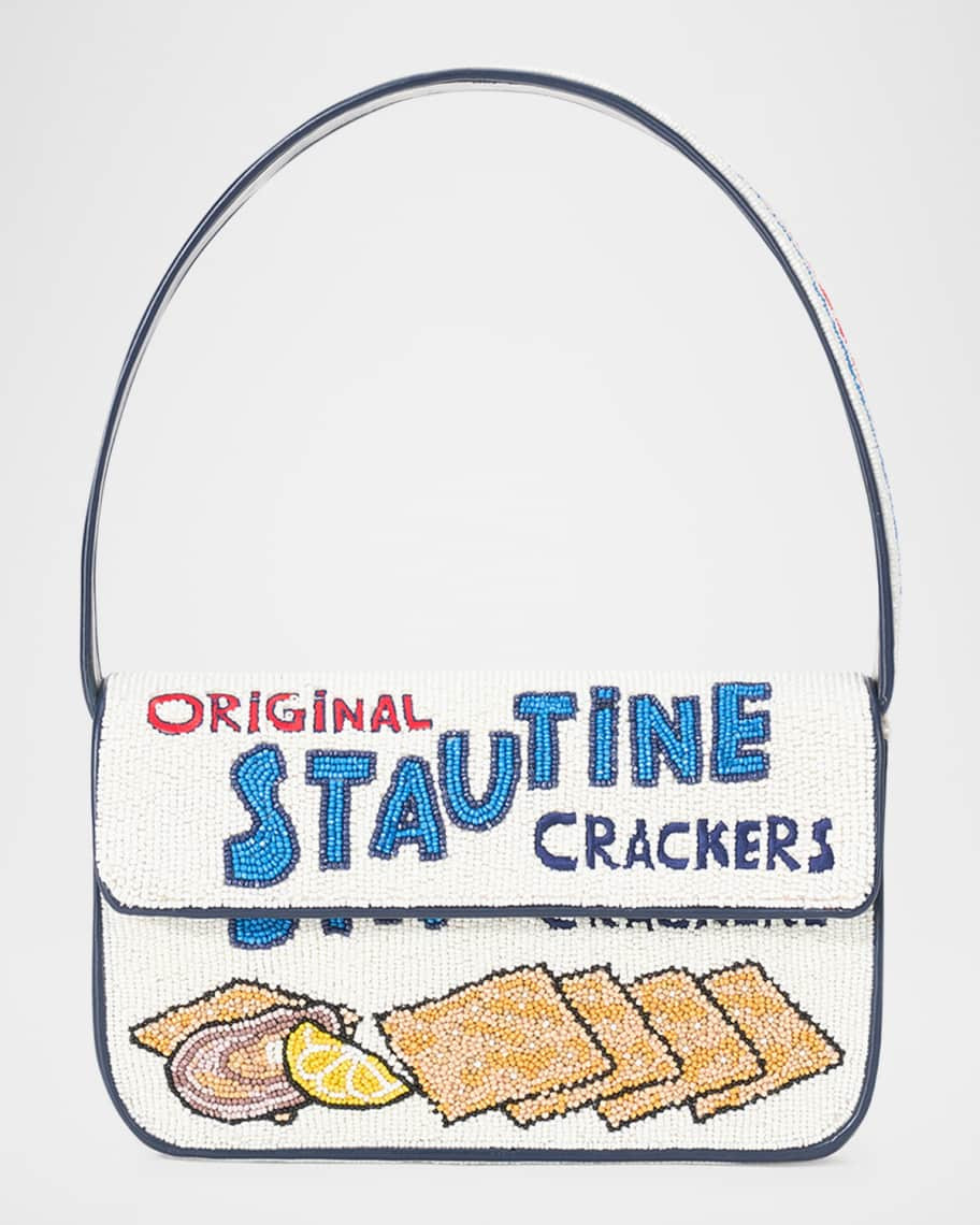 Tommy Beaded Shoulder Bag | Neiman Marcus