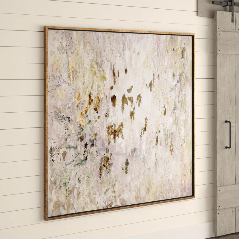 Raindrops by Grace Feyock - Picture Frame Painting Print on Canvas | Wayfair North America