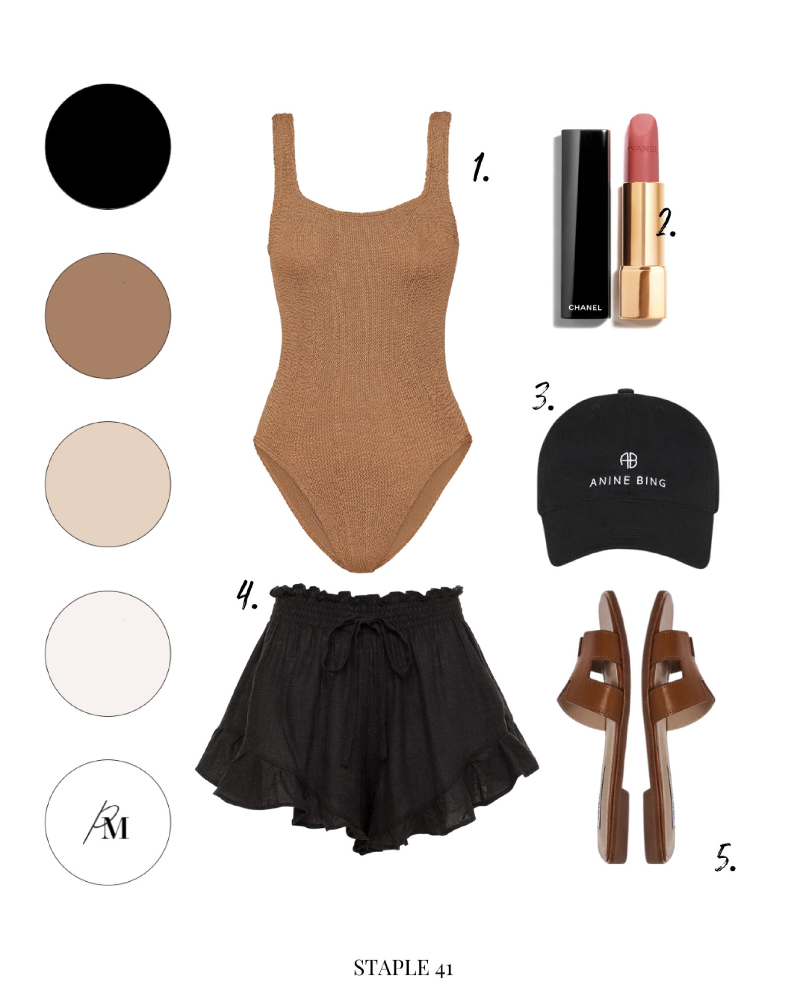 everything but water classic squareneck swim 
montce boho short
chanel rouge lipstick
anine bing baseball hat 
steve madden sandal 

#LTKFind #LTKswim #LTKstyletip