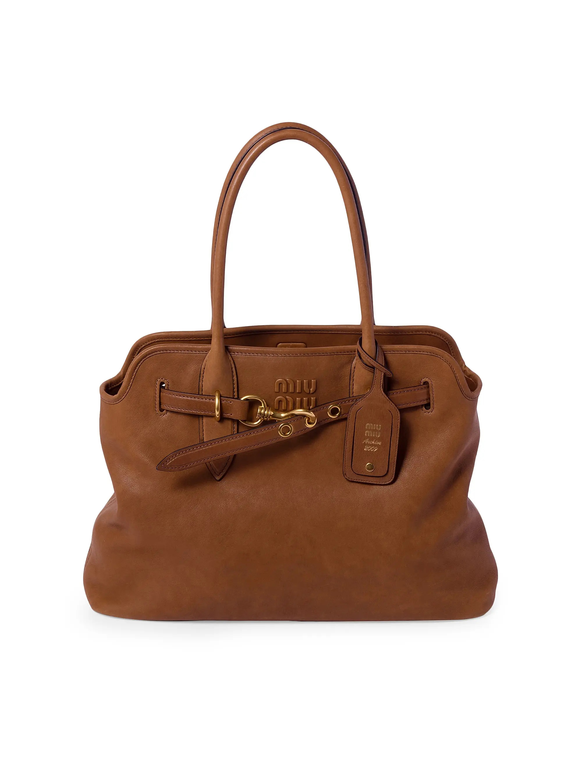 Aventure Nappa Leather Shoulder Bag | Saks Fifth Avenue