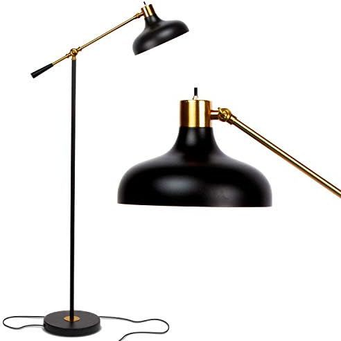 Brightech Wyatt LED Floor Lamp, Industrial Floor Lamp for Living Rooms & Offices – Charming Far... | Amazon (US)