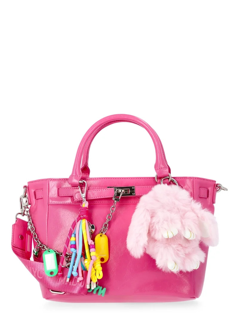 Madden NYC Women's Top Handle Satchel, Pink | Walmart (US)