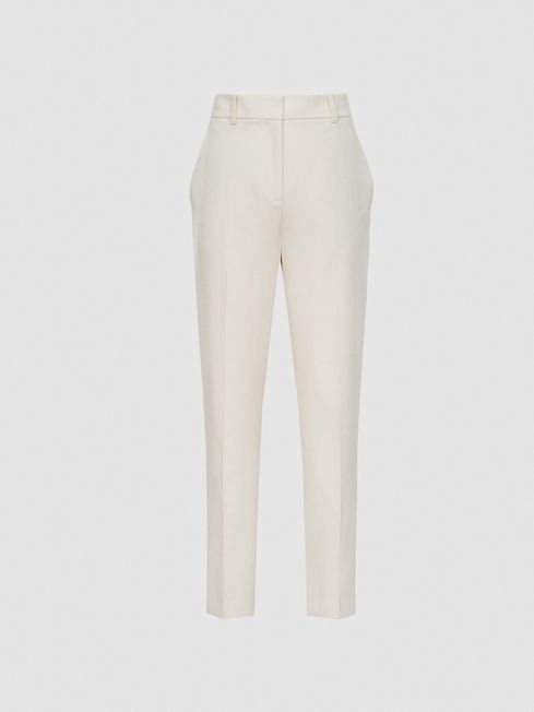 Reiss Cream Ember Slim Fit Tailored Suit Trousers | Reiss (UK)