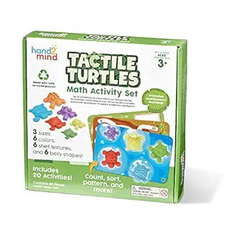 hand2mind Tactile Turtles Math Activity Set, Toddler Numbers and Counting, Math Counters for Kids... | Amazon (US)