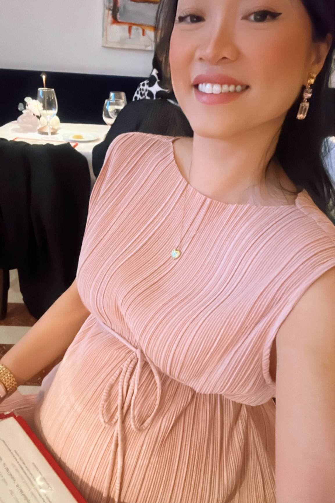 Plisse maternity dress 

#LTKfindsunder50 #LTKbump