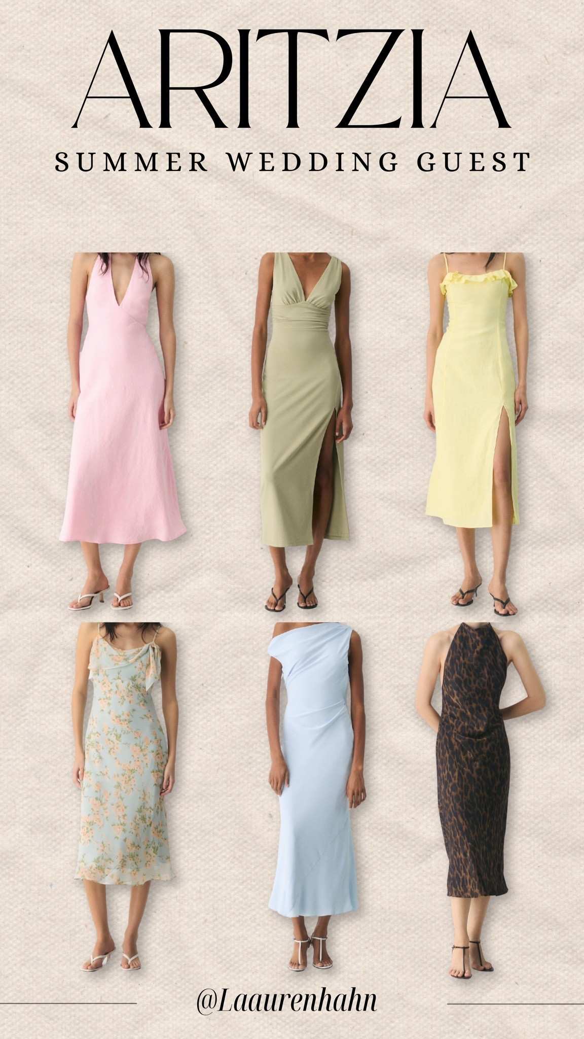 @Aritzia summer wedding guest dresses that are perfect for your next event! 💒

#LTKSeasonal #LTKWedding #LTKMidsize