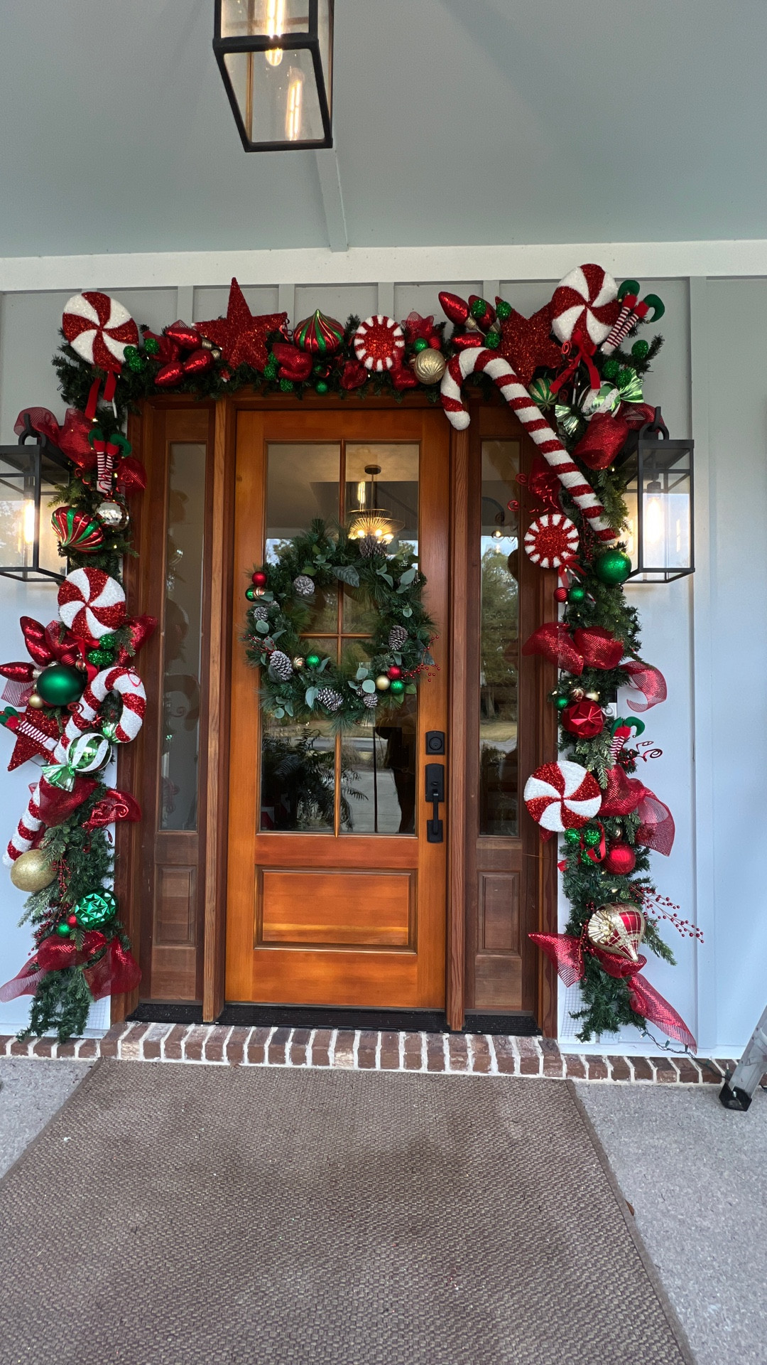 That was fun! I added some things that may inspire your candy cane lane door decor!! 

#LTKSeasonal #LTKHoliday #LTKHome