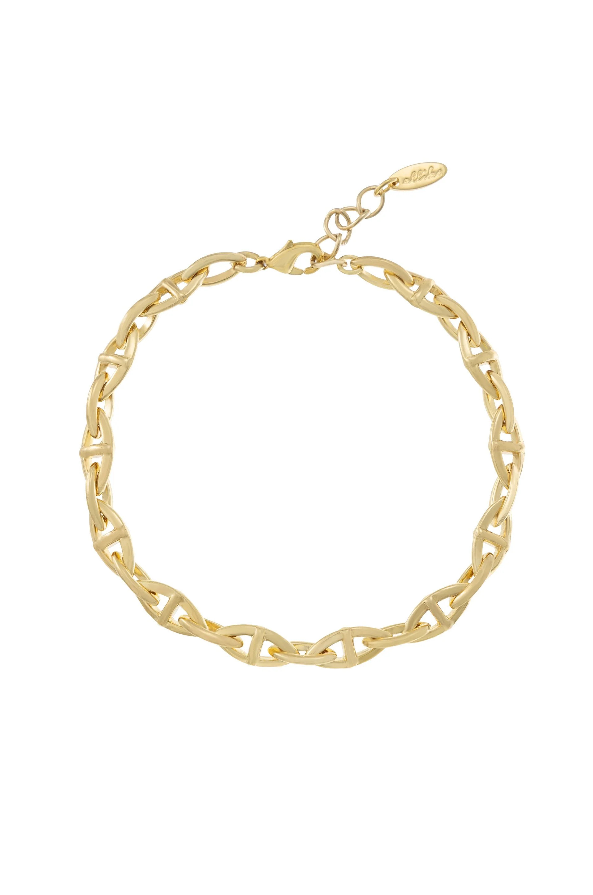 Lady Link 18k Gold Plated Anklet | Ettika