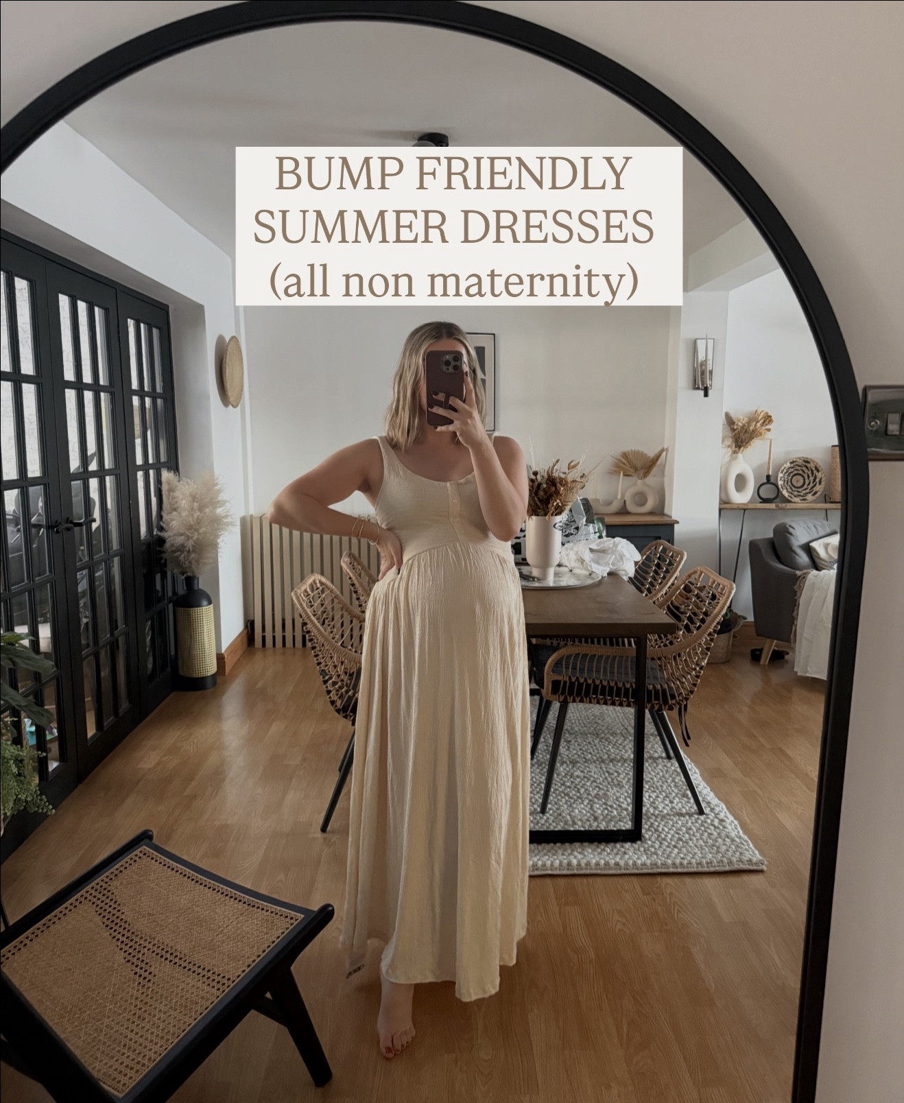 I tried on all the bump friendly (non maternity) summer dresses so you don’t have to! 

My checklist was… non maternity, if I could get my normal size or just size up once winner, be able to wear post partum too and breast feeding friendly (if I end up feeding). Not much to ask right?! 😅🤪

#LTKsummer #LTKdresses #LTKmaternity