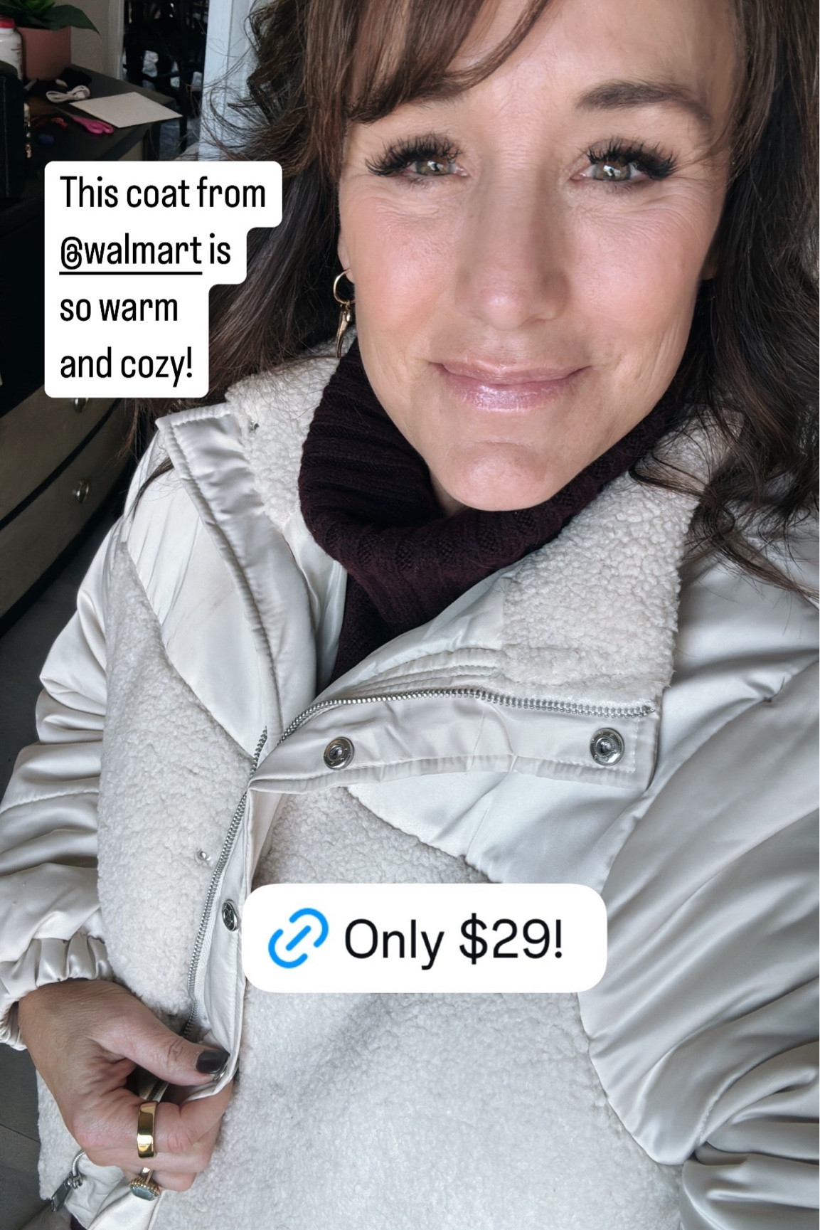 Love this coat from @walmart!  It is soooo warm and cozy!  Great price!

#LTKOver40 #LTKSeasonal