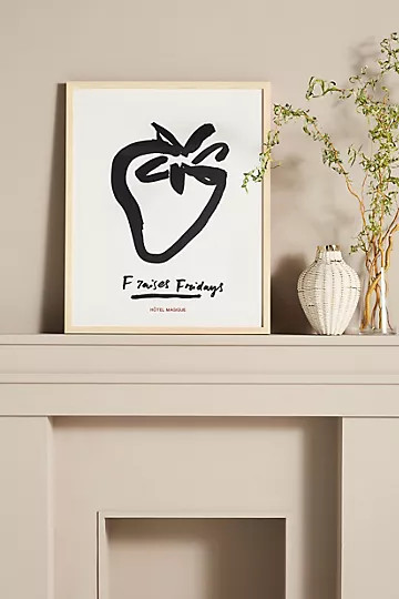 Fraises Fridays Wall Art | Anthropologie (US)