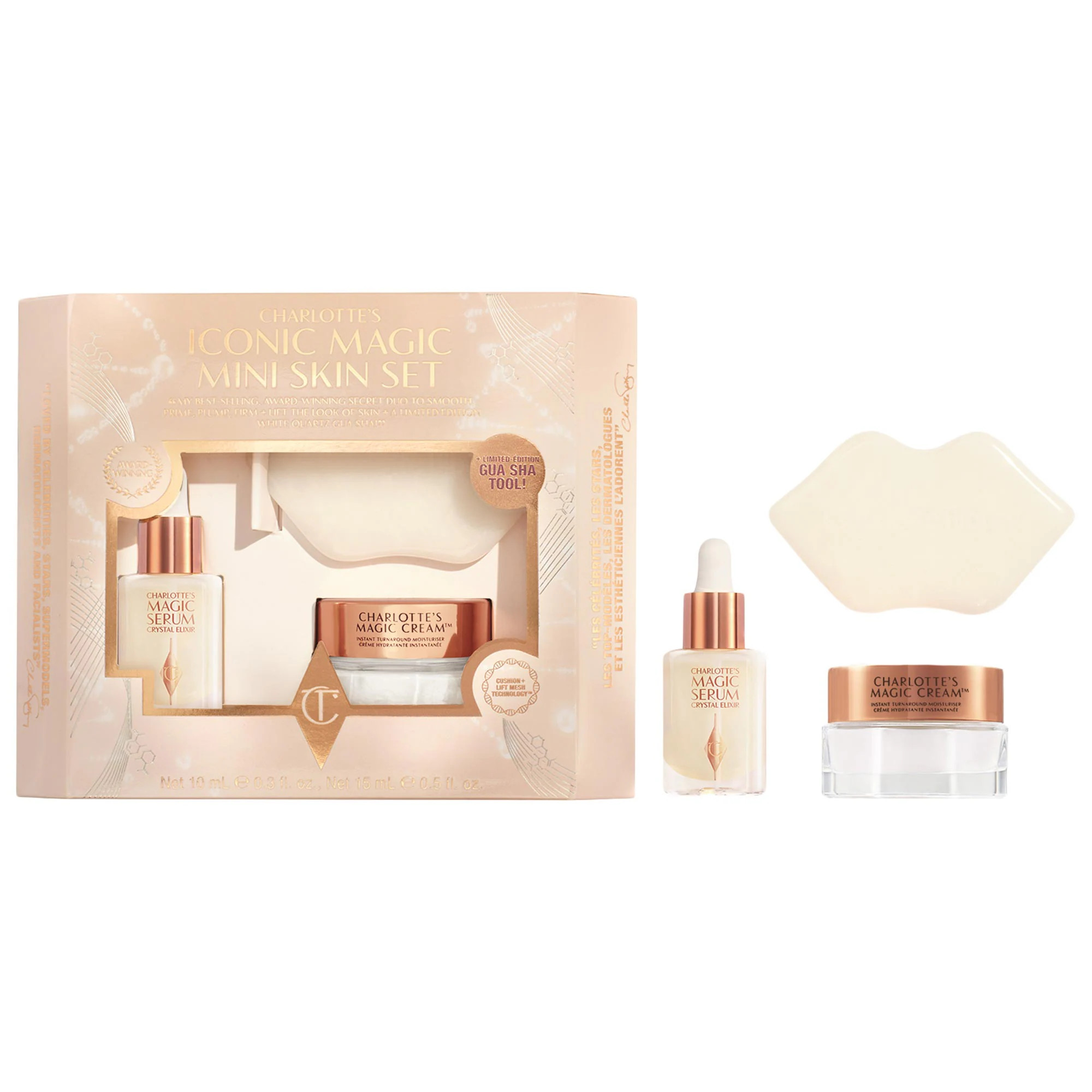 Charlotte Tilbury Magic Mini Skin Kit With Hydrating Magic Cream | Sephora (US)