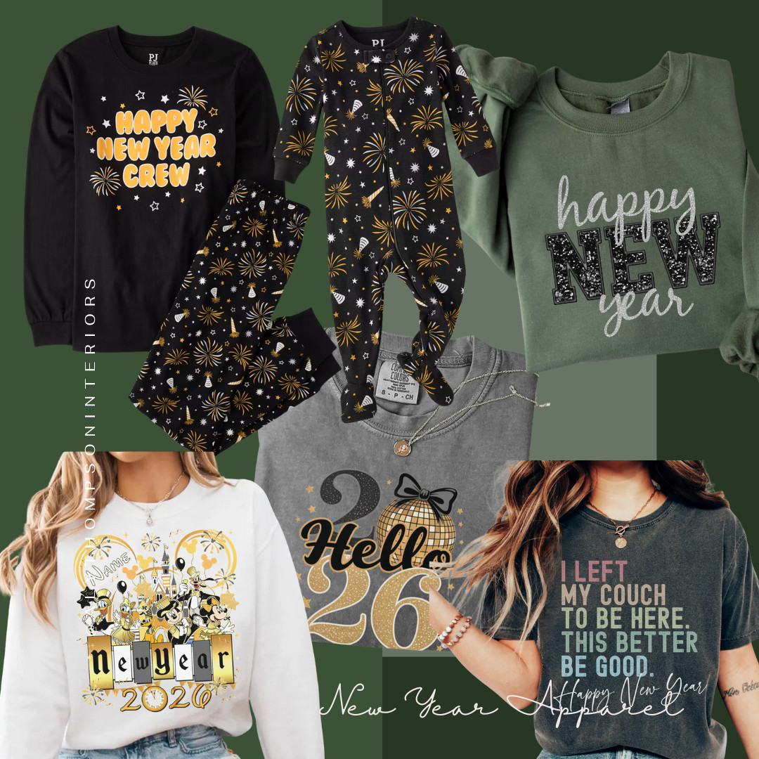 New Year Crew | 2026 Shirts | Happy New Year | New Years Eve Shirts | New Years Pajamas | Happy New Year Crewneck | Happy New Year Apparel 

 #LTKHoliday #LTKSeasonal #LTKHome