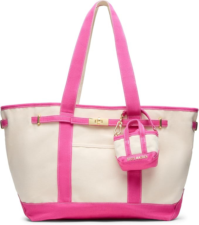 Steve Madden Women's Steve Madden Boat Canvas Tote | Amazon (US)