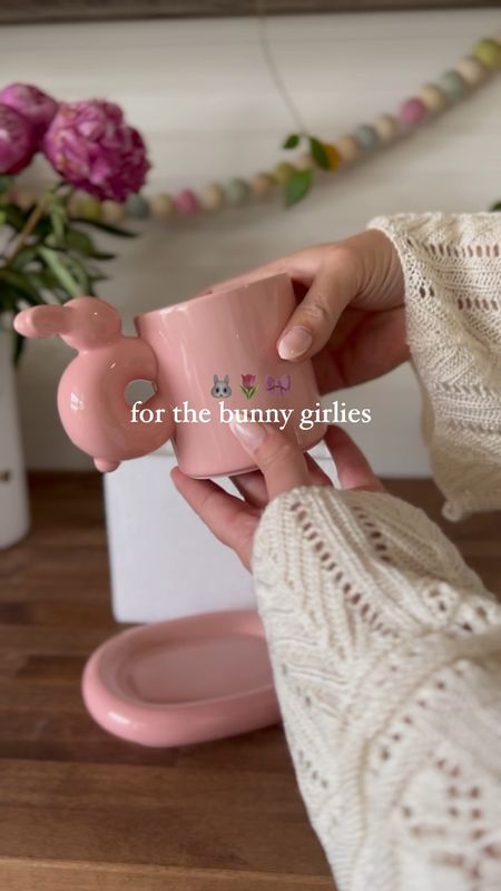 Cutest bunny mug for spring and Easter! 

#LTKhome #LTKSeasonal
