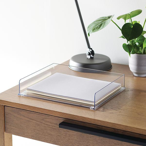 Everything Organizer Stackable Letter Tray | The Container Store