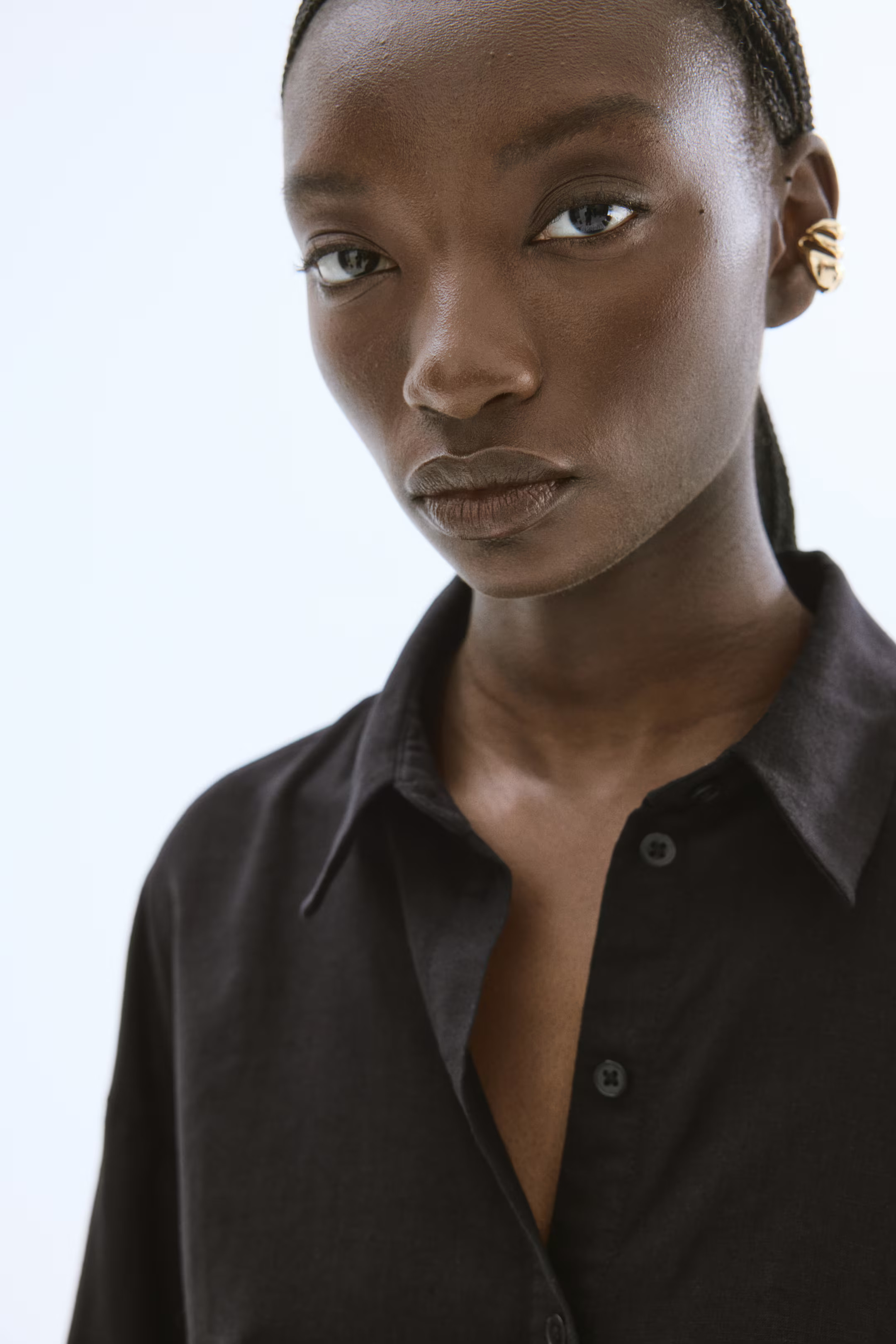 Linen-Blend Shirt | H&M (US + CA)