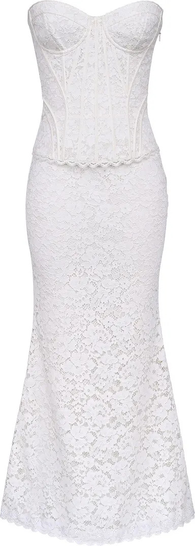 Solaine Lace Corset Gown | Nordstrom