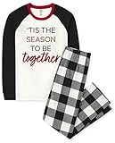 The Children's Place Family Matching Christmas Holiday Fleece Pajamas Sets, Adult, Big Kid, Toddl... | Amazon (US)