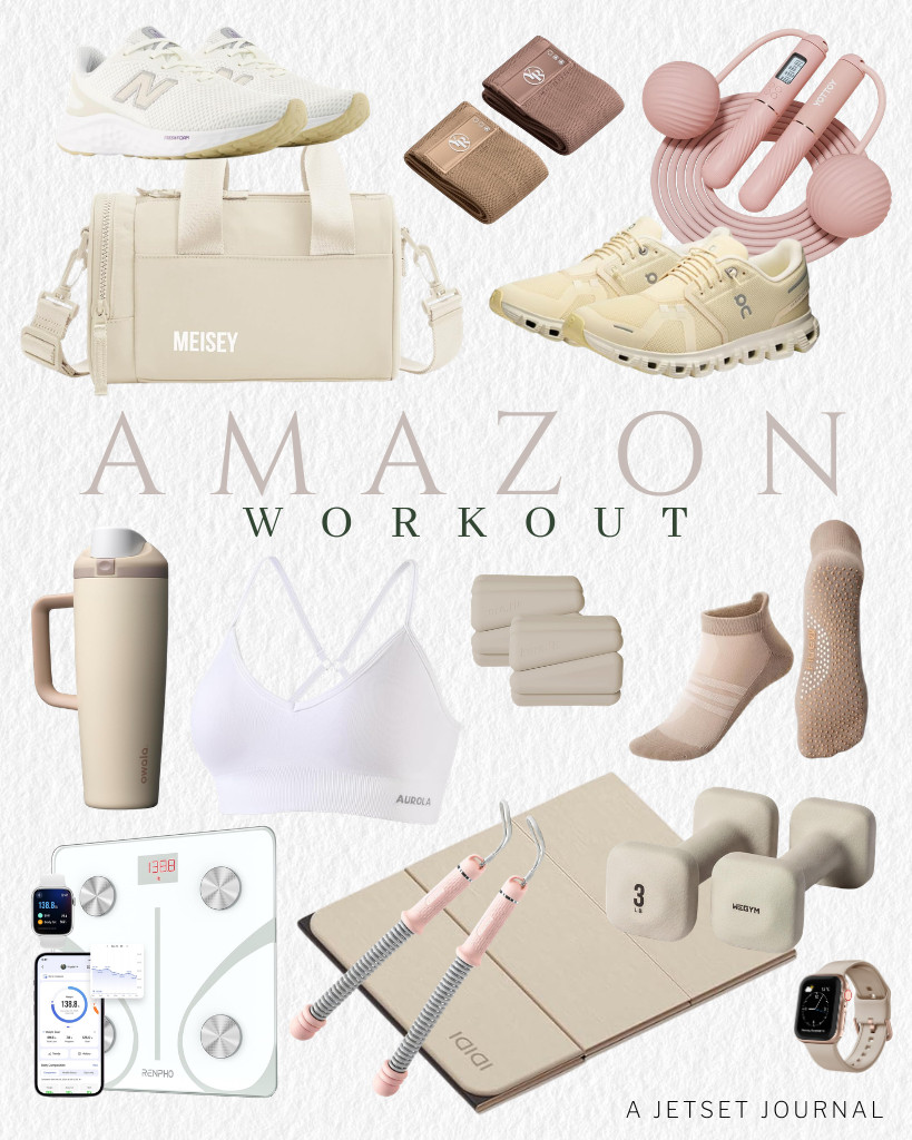 This week’s Amazon Fitness includes this roomy MEISEY Small Gym Duffel Bag and an aesthetic RENPHO Smart Scale for body weight. For your sports gear, featured also are New Balance running shoes and a matching Recoppa Sport Band Compatible with Apple Watch. The rest of the list, filled with amazing finds, is just waiting to be explored.

#LTKSeasonal #LTKSaleAlert #LTKTravel
 

 