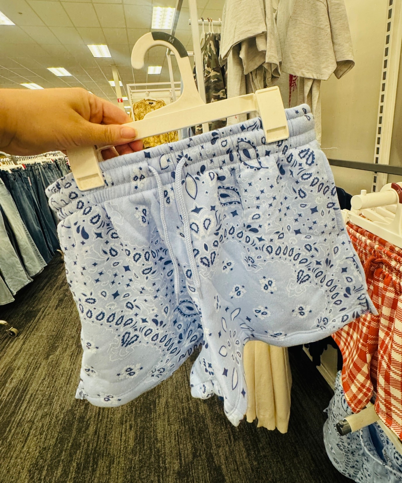 These bandana shorts are so cute!! 

#LTKootd #LTKgrwm #LTKActive