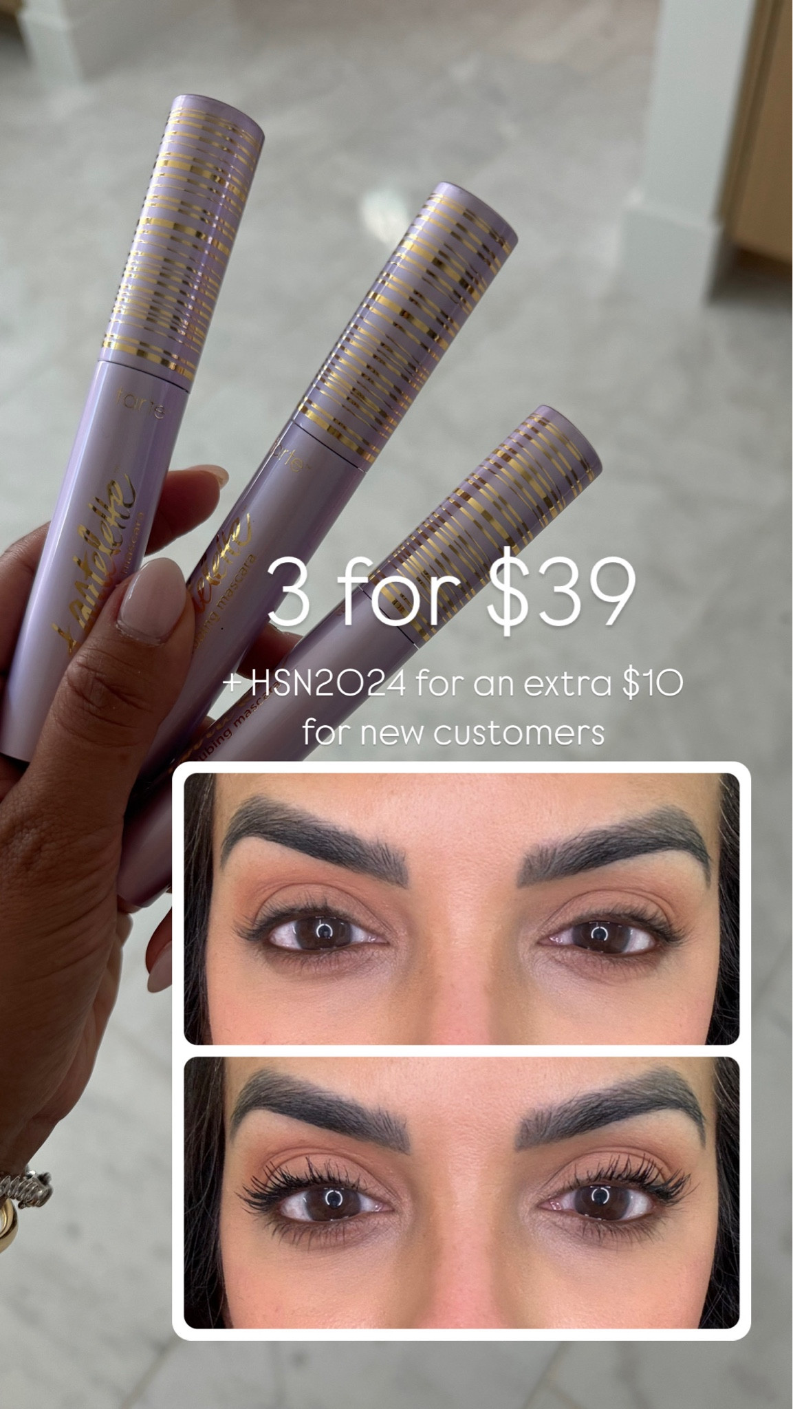 One of my all time fav mascaras is on sale today at @hsn! Get 3 for $39 (value $81) and new customers can use HSN2024 for an extra $10 off #ad #HSNInfluencer #loveHSN

#LTKBeauty #LTKSaleAlert