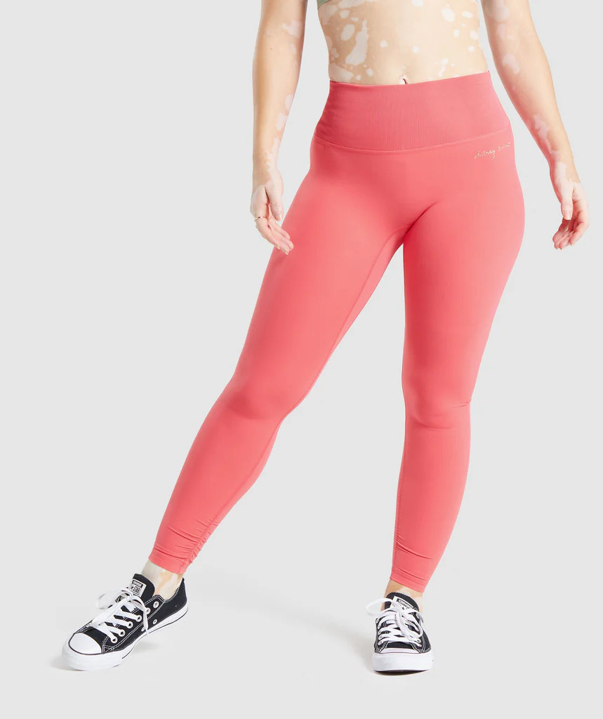 whitney rib waist leggings | Gymshark (Global)