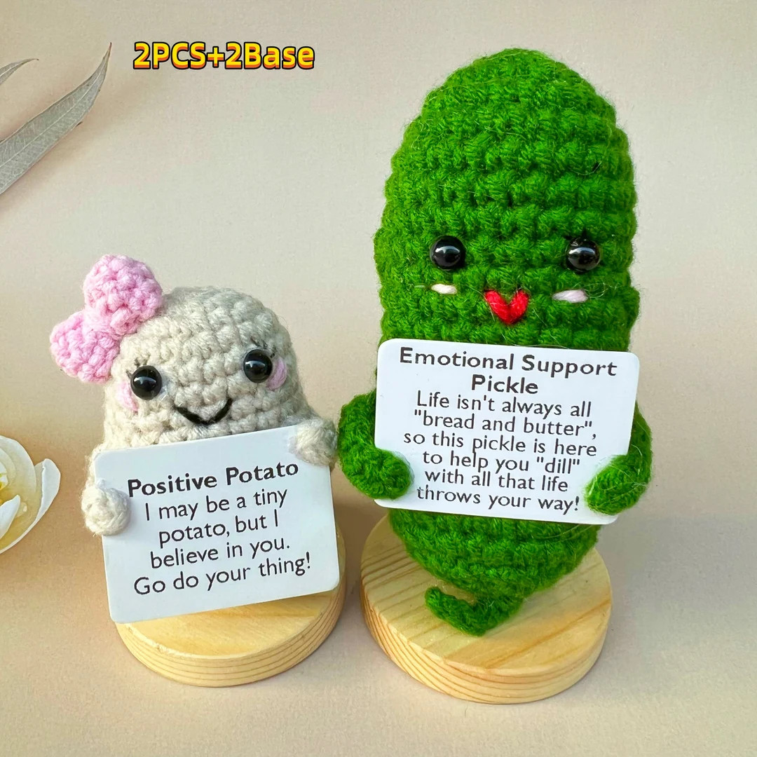 2PCS Positive Pickleemotional Support Pickle Gift - Etsy | Etsy (US)
