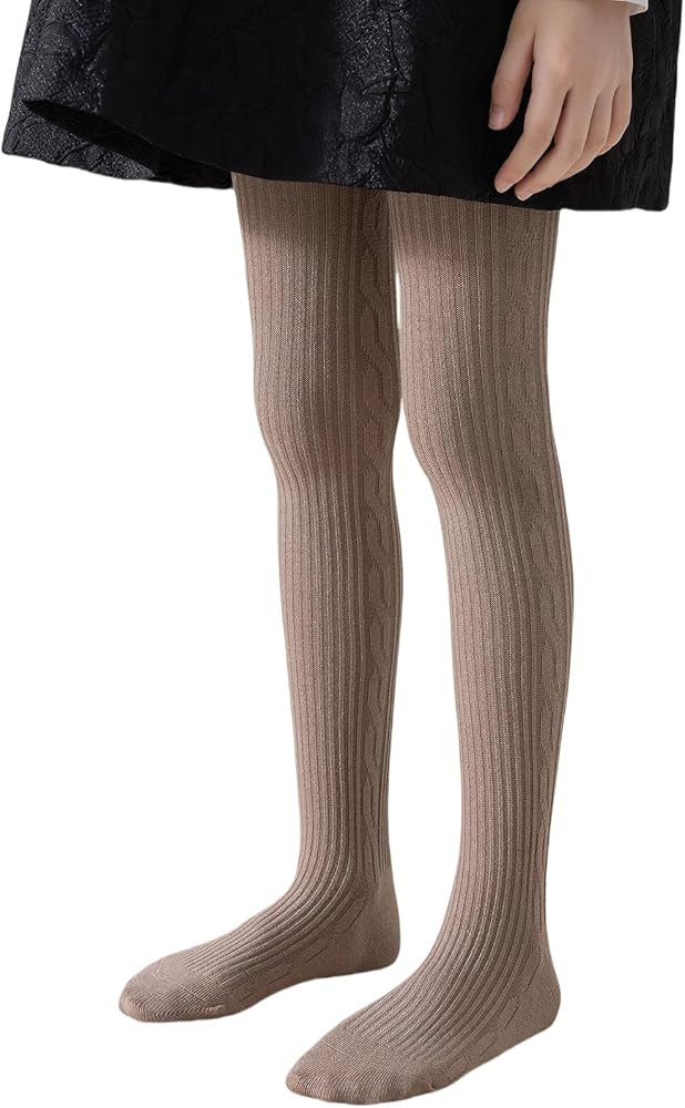BINIDUCKLING Baby & Toddler Cable Kit Tights for Girls 6 Months - 8 Years | Amazon (US)