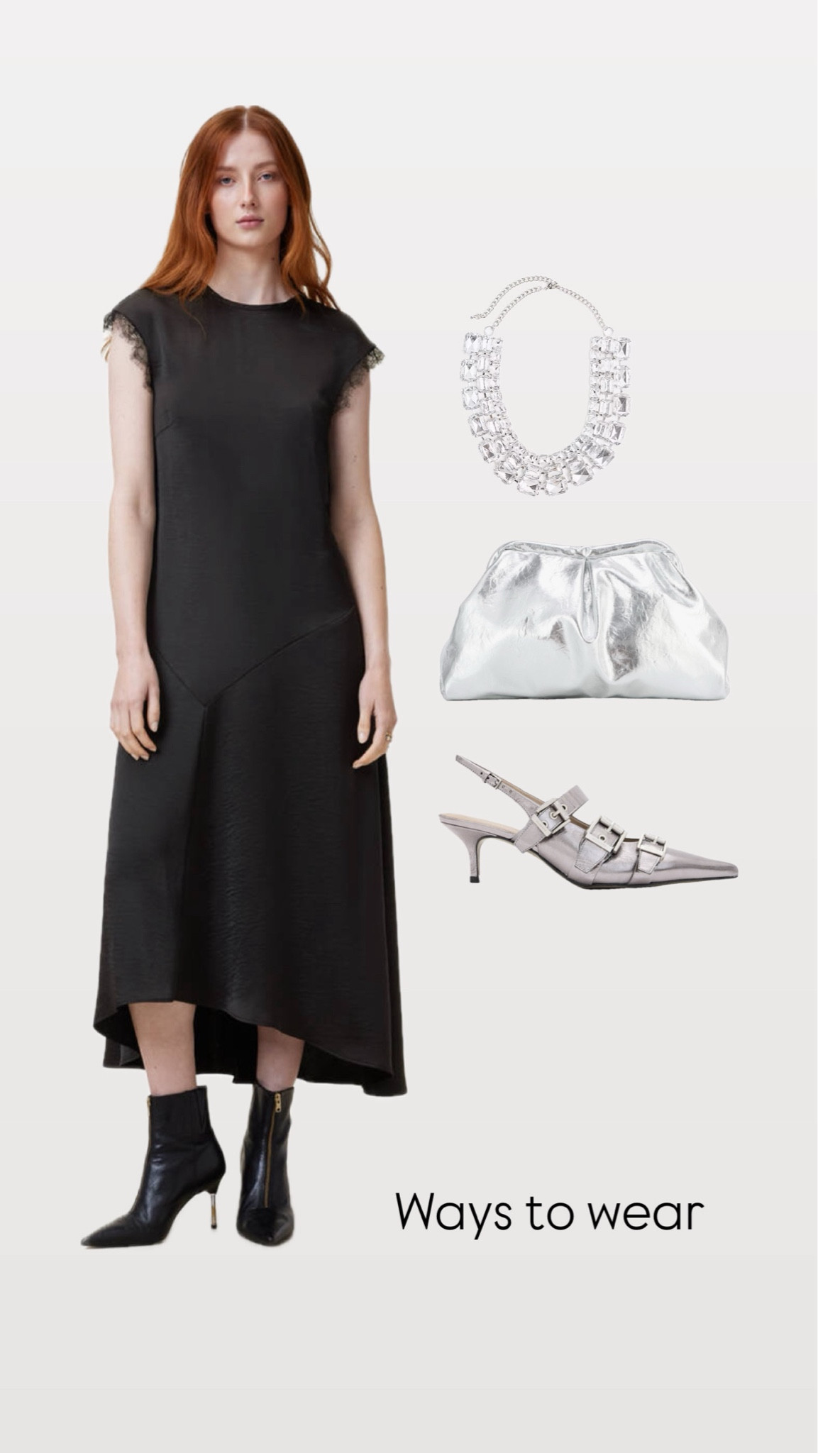 All Saints LBD now 30% off
All Saints shoes 30% off 
Bag BF sales 

Black dress
Silver handbag 
Slip dress 
Christmas party outfit 


#LTKstyletip #LTKCyberWeek #LTKpartywear