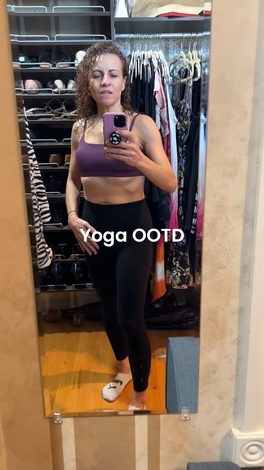 OOTD heading to hot yoga I’m wearing a size medium sports bra with size 4 Lulu leggings. This is day three of the three day water fast. We will break it after a hot yoga. I’m feeling great highly recommend. 1/7/26

#LTKActive #LTKselfcare #LTKootd