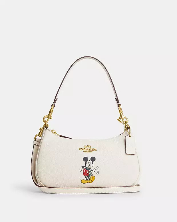 Disney X Coach Teri Shoulder Bag With Mickey Mouse | Coach Outlet US