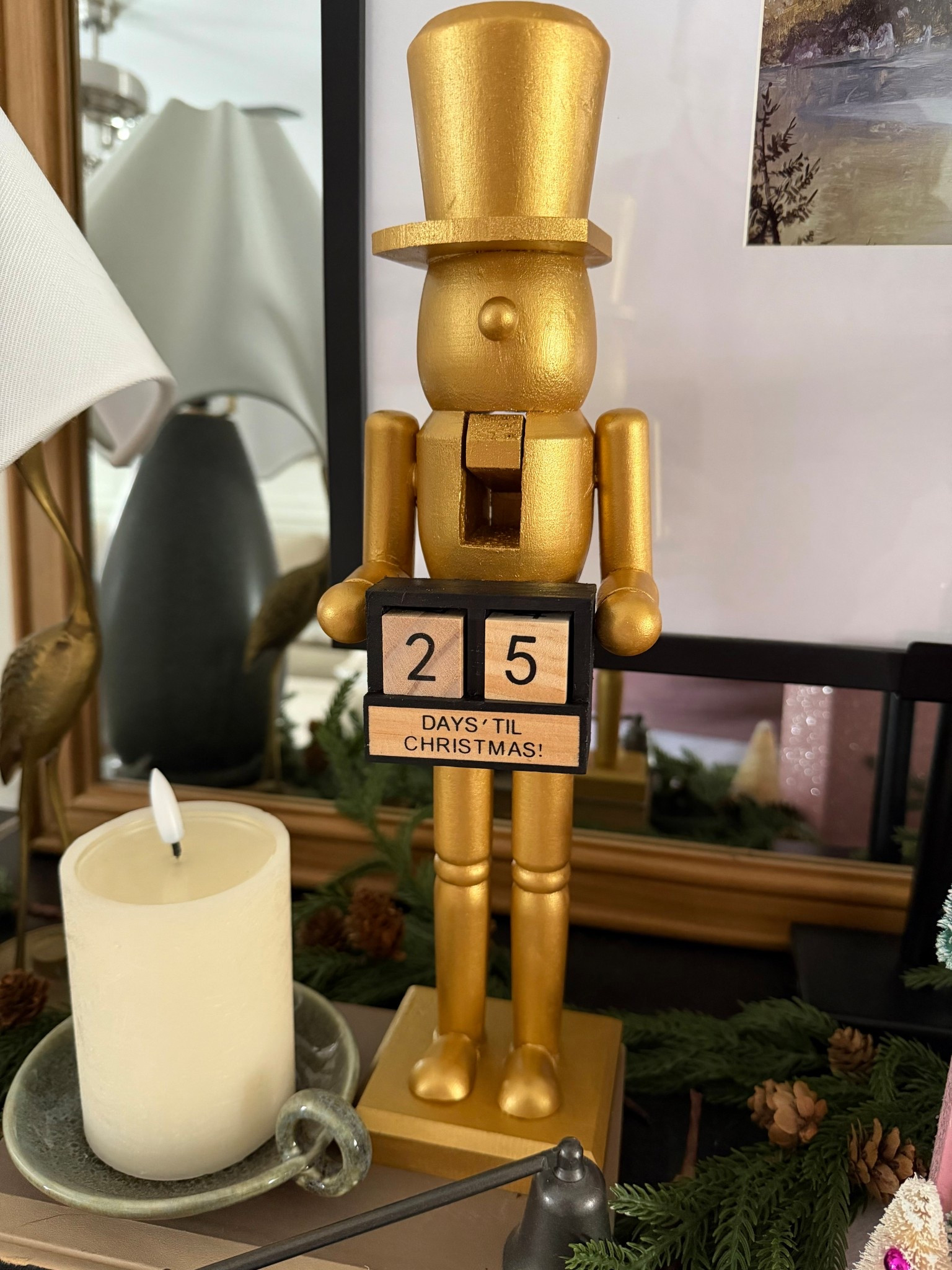 Such a fun little DIY that cost less than $15 to put together! This nutcracker looks like the way more expensive gold ones I’m seeing everywhere this year and now I get to keep the memories of making it with my sister! 

#LTKSeasonal #LTKHoliday #LTKSaleAlert