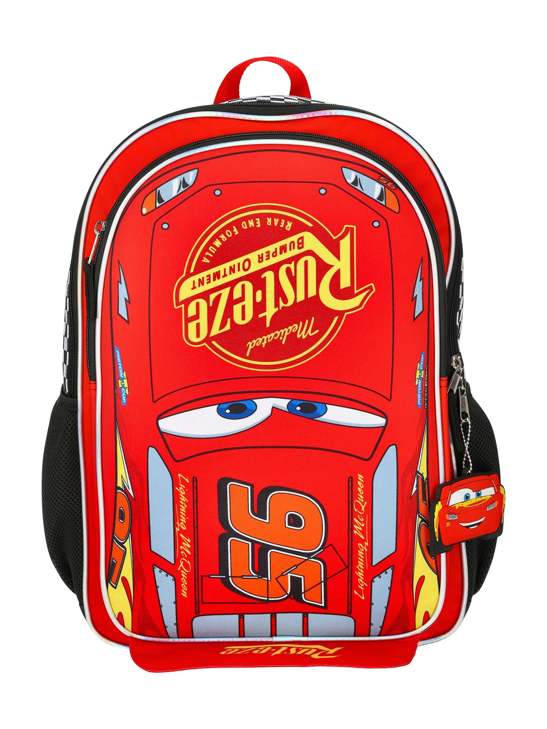 Disney Cars Lightning McQueen 17" Kids Backpack, Red | Walmart (US)