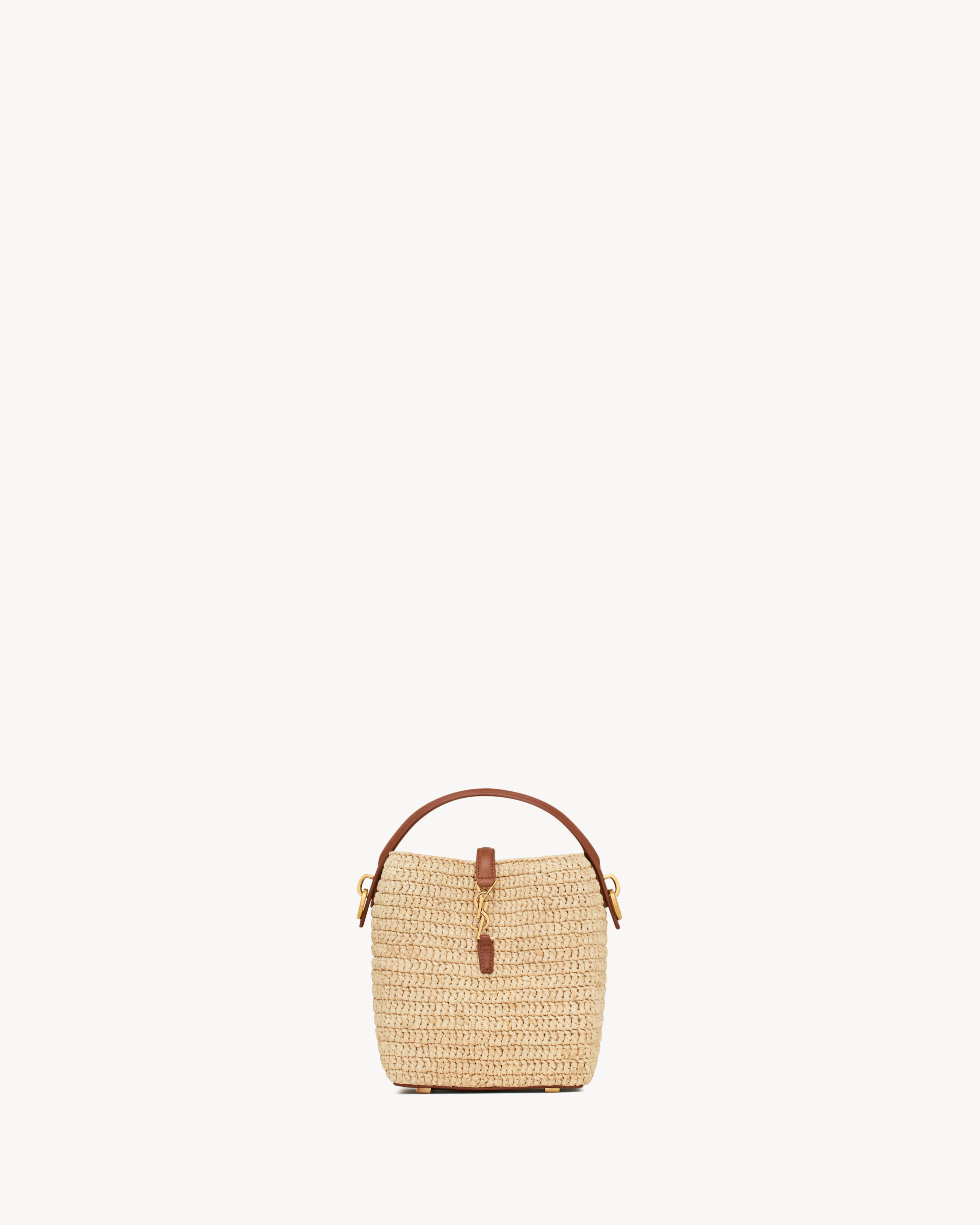 le 37 mini in raffia | Saint Laurent Inc. (Global)