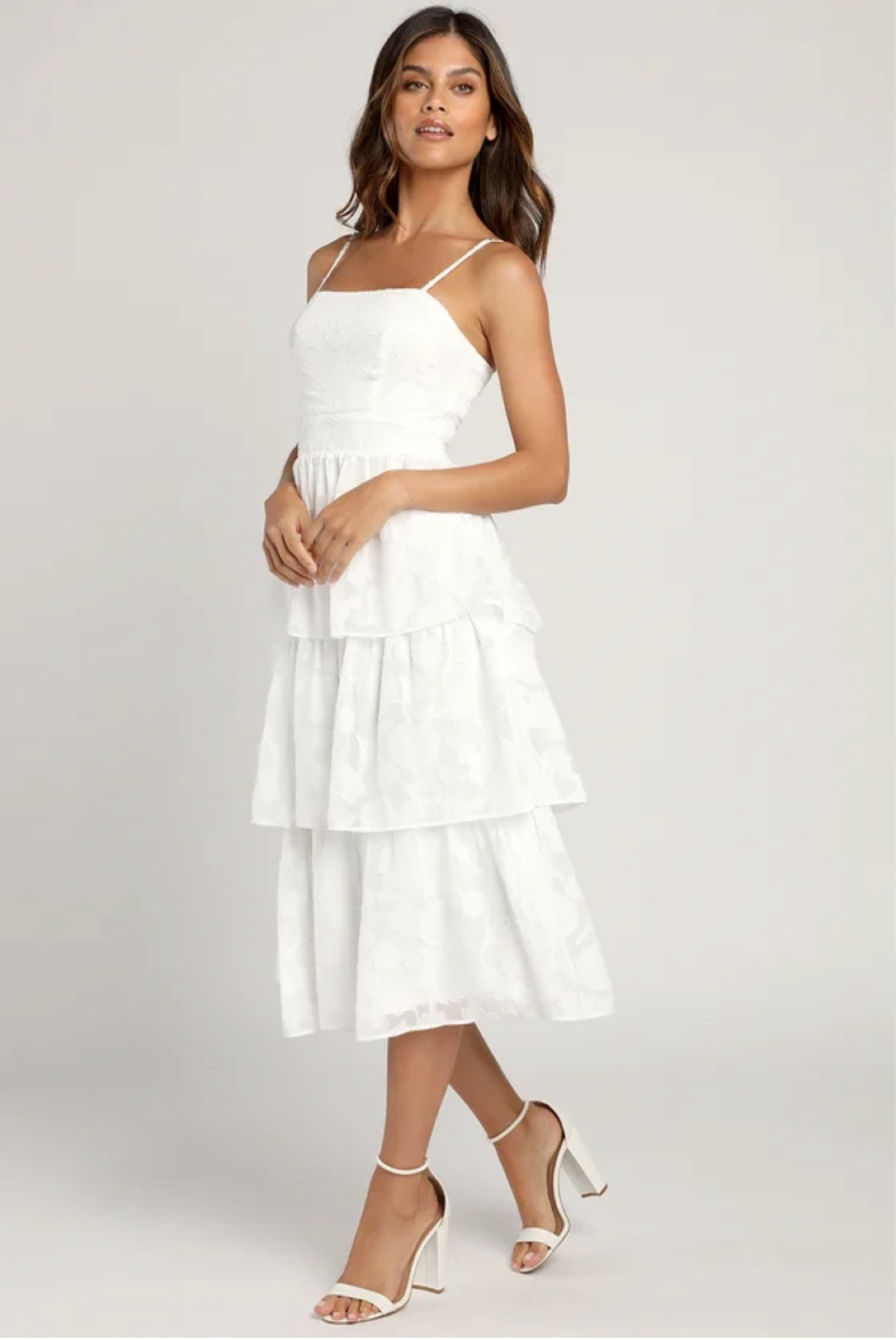 Floral Print Tiered Dresss

#LTKWedding #LTKFindsUnder100